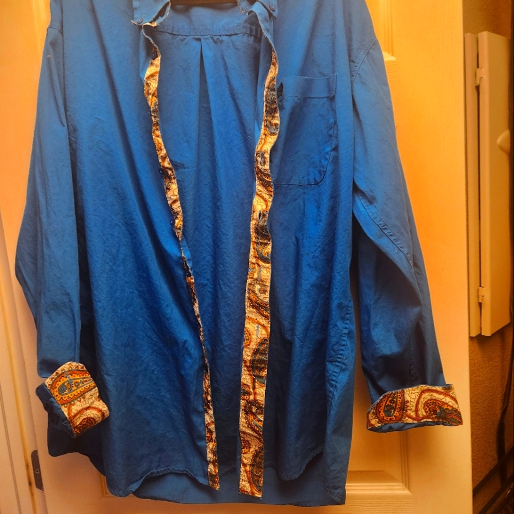 Cinch long sleeve button up